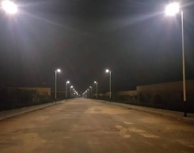Solar-Powered LED Streetlights Installed in Longyan, Fujian