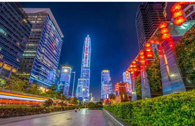 Decorative Lighting Project at Road Intersections in Dalong Subdistrict, Panyu District, Guangzhou, Fully Completed