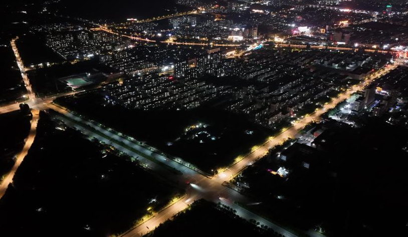 124 Streetlights in Yiyuan County, Zibo, Shandong Province, Now Under Smart Management