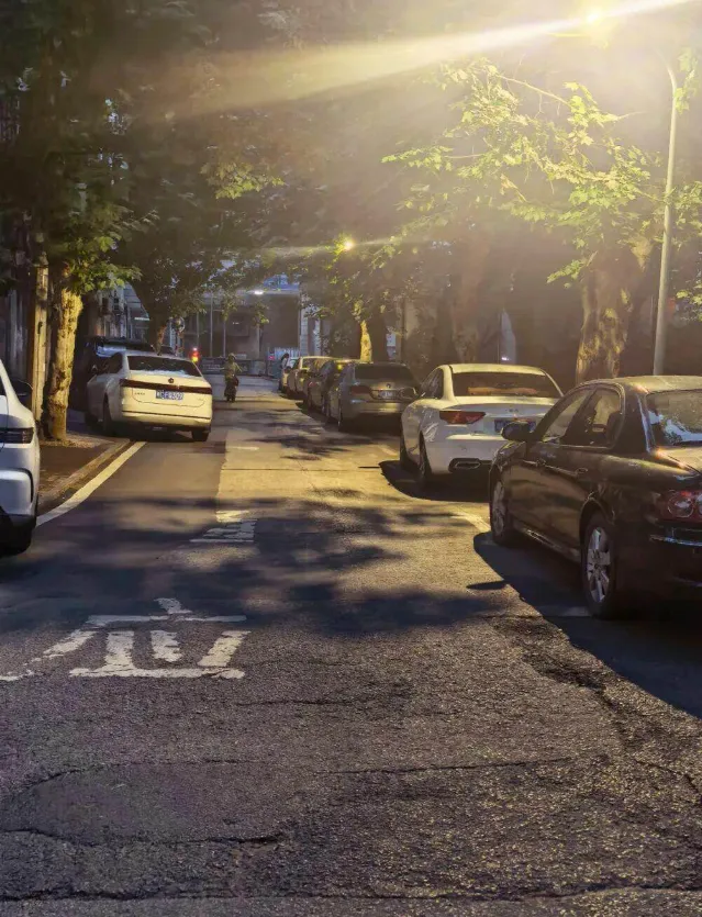 Streetlights on Baishi Back Street in Xiangtan, Hunan Province, Undergo Upgrade and Renovation