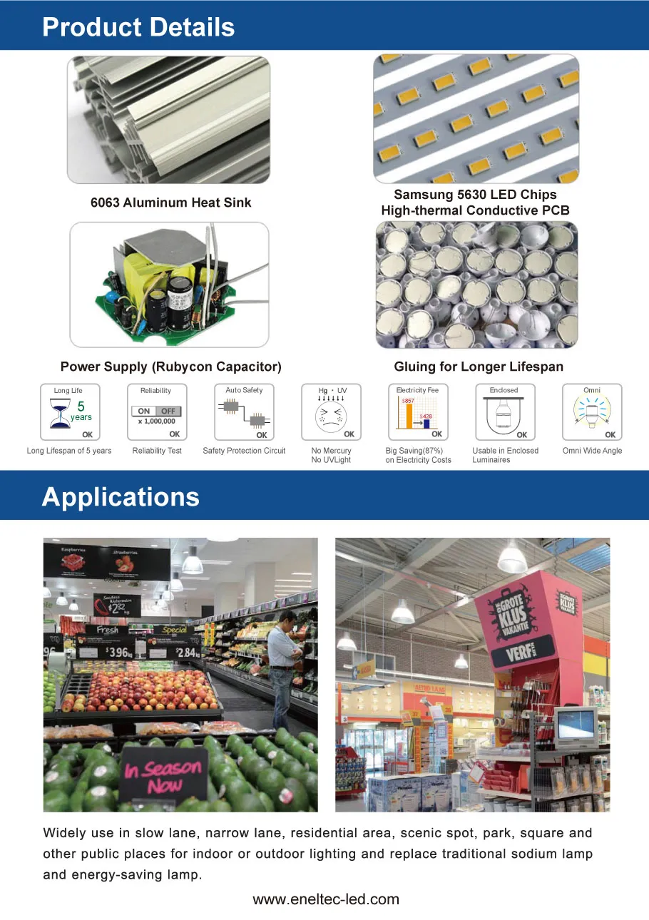 Dustproof LED Corn Light