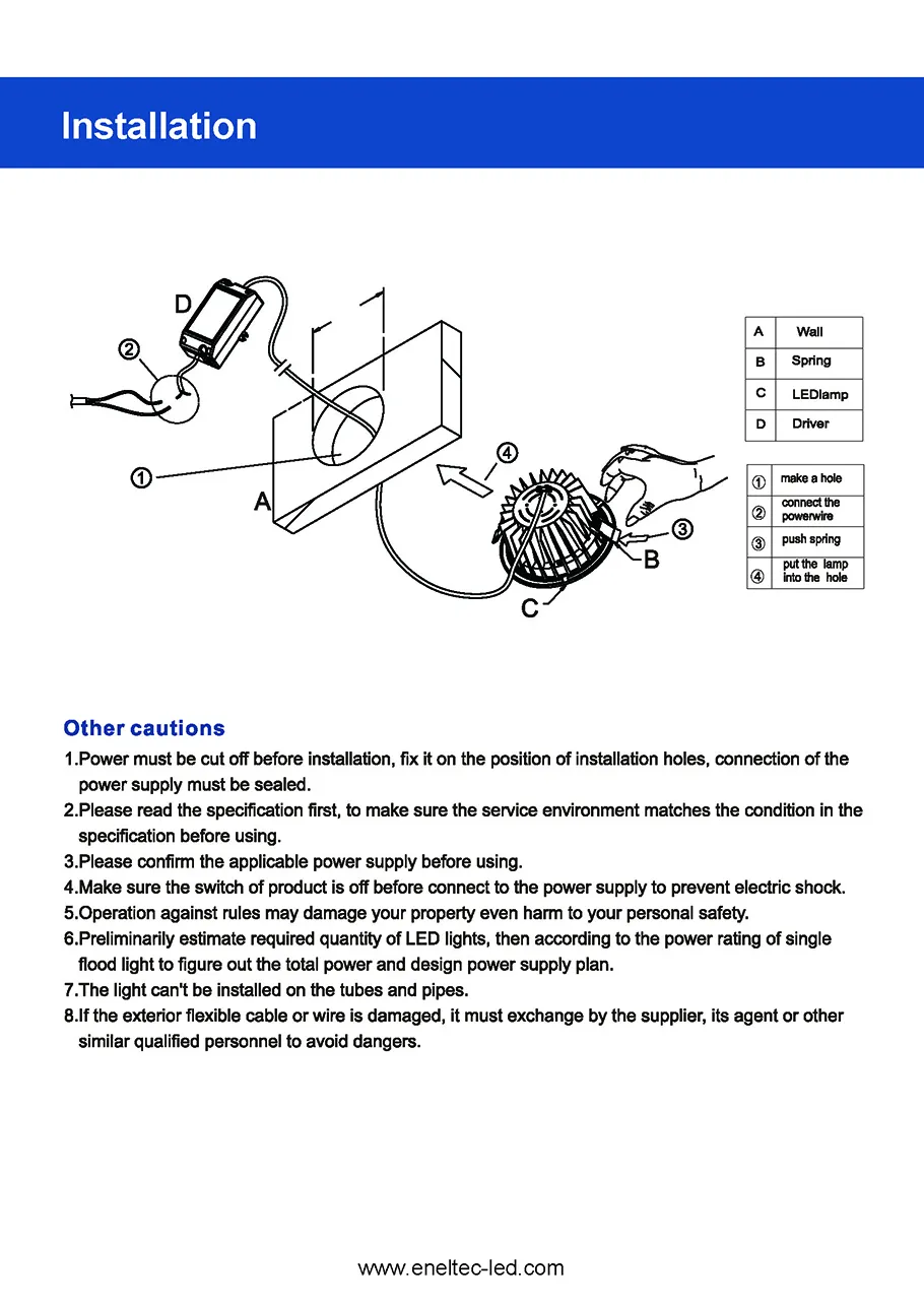 COB LED Downlight
