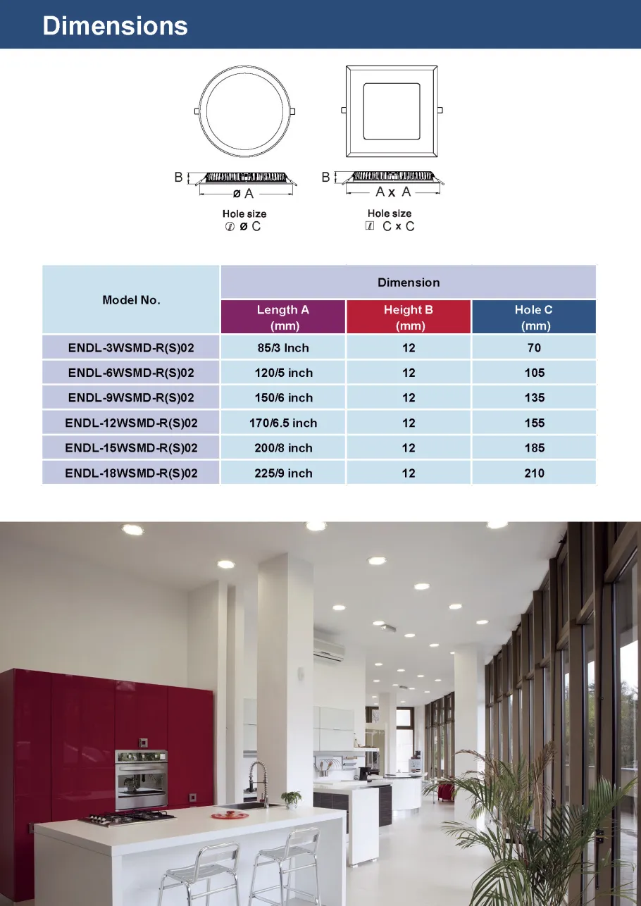 Ultra Slim LED Downlights