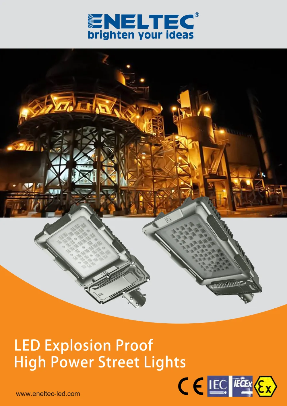 LED Explosion Proof High Power Street Lights