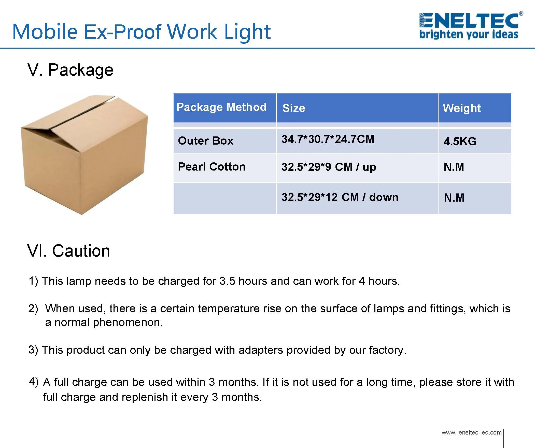 LED Explosion Proof Work Lights