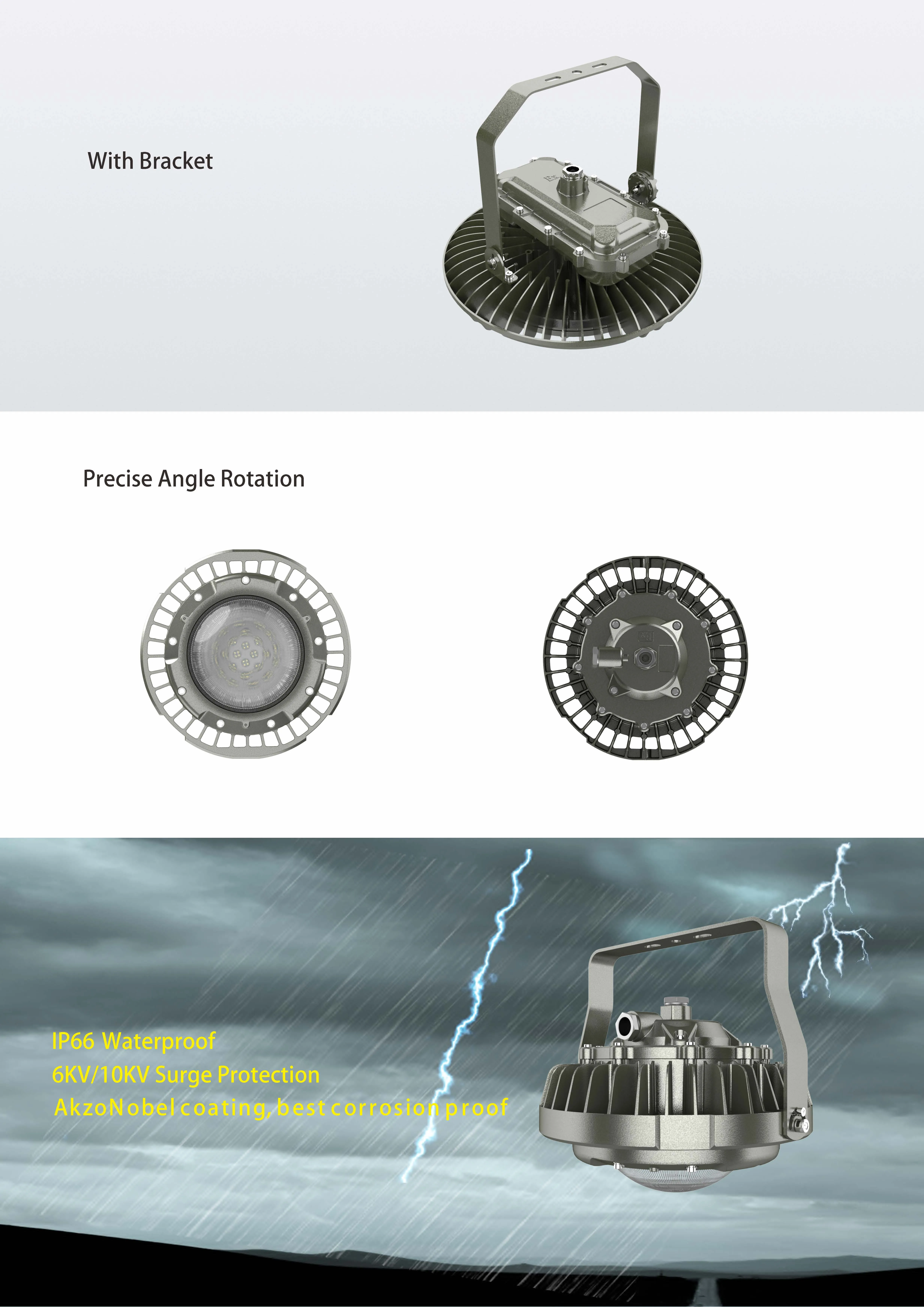 LED Explosion Proof UFO High Bay Lights