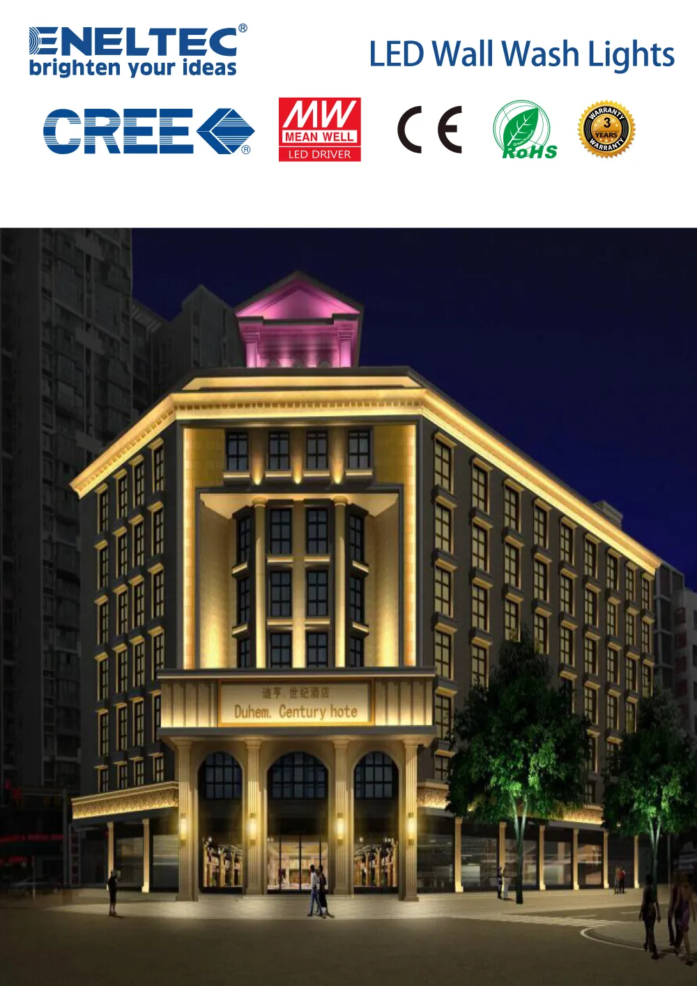 LED Wall Wash Lights