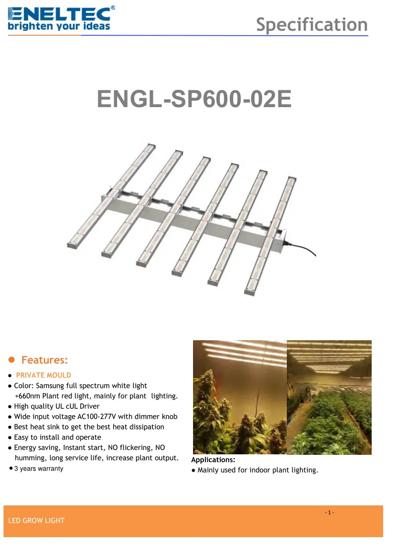 Spider LED Grow Lights