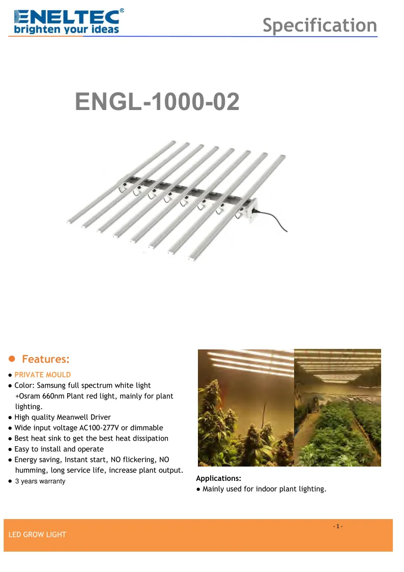 Spider LED Grow Lights