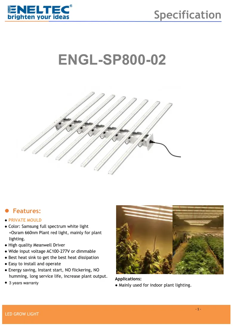 Spider LED Grow Lights