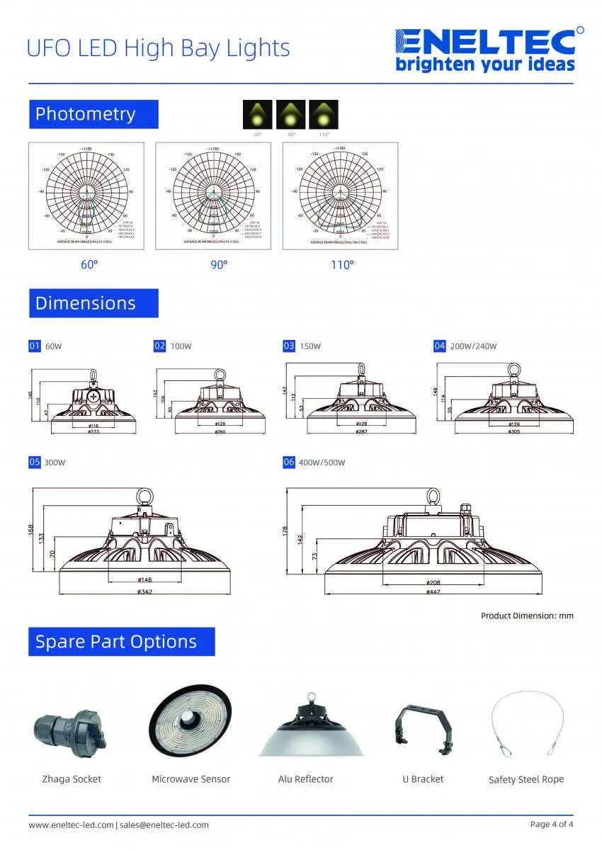 UFO LED High Bay Lights