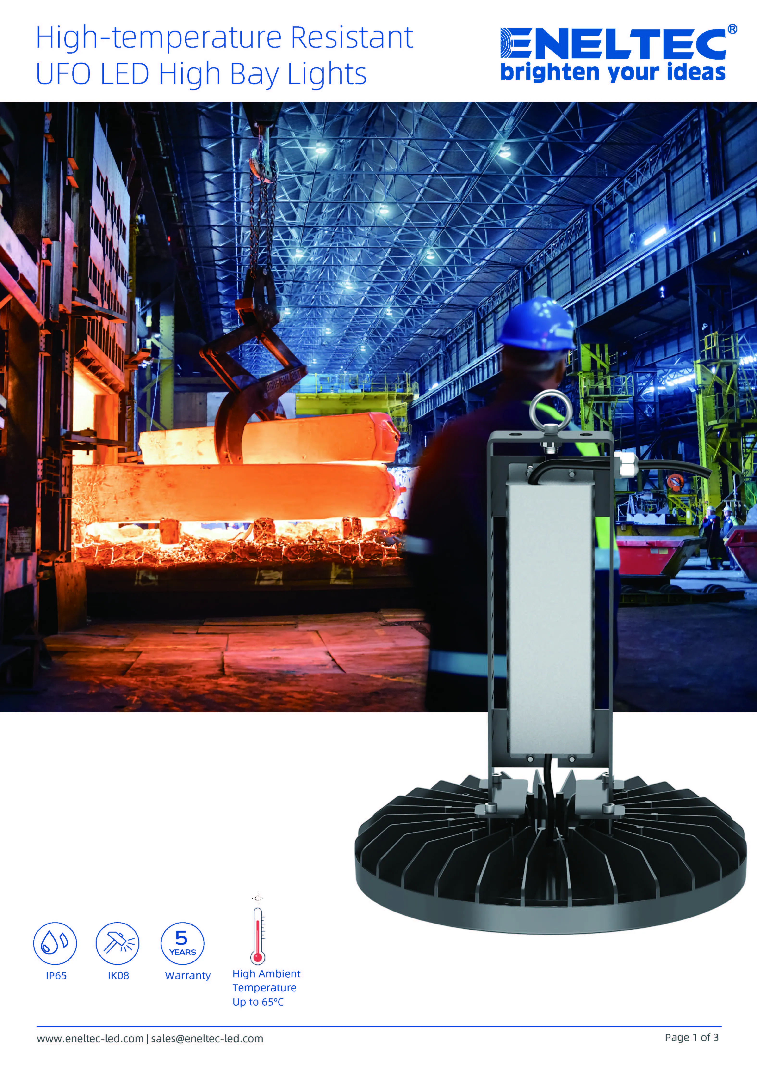 High-temperature Resistant UFO LED High Bay Lights