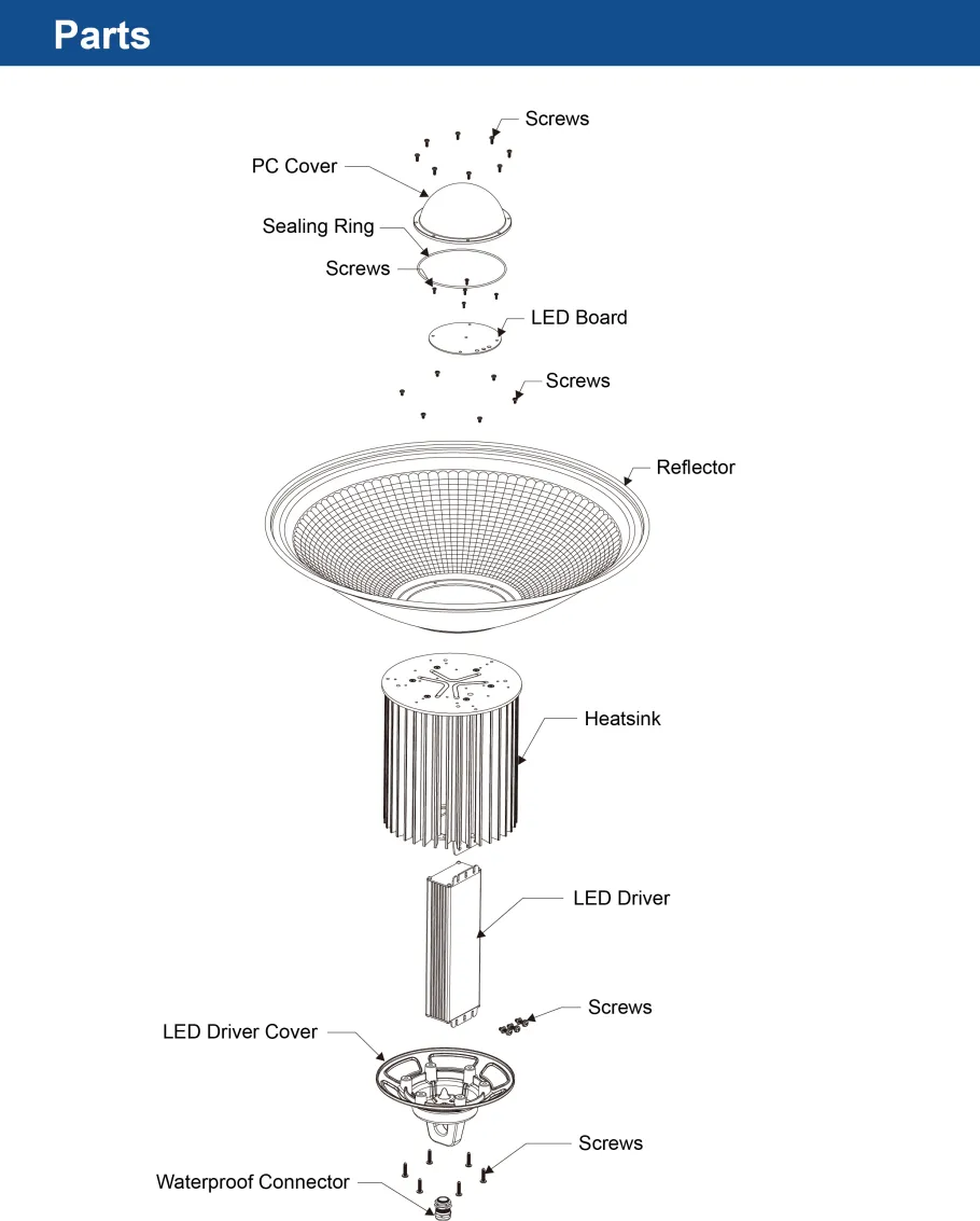 SMD LED High Bay Lights