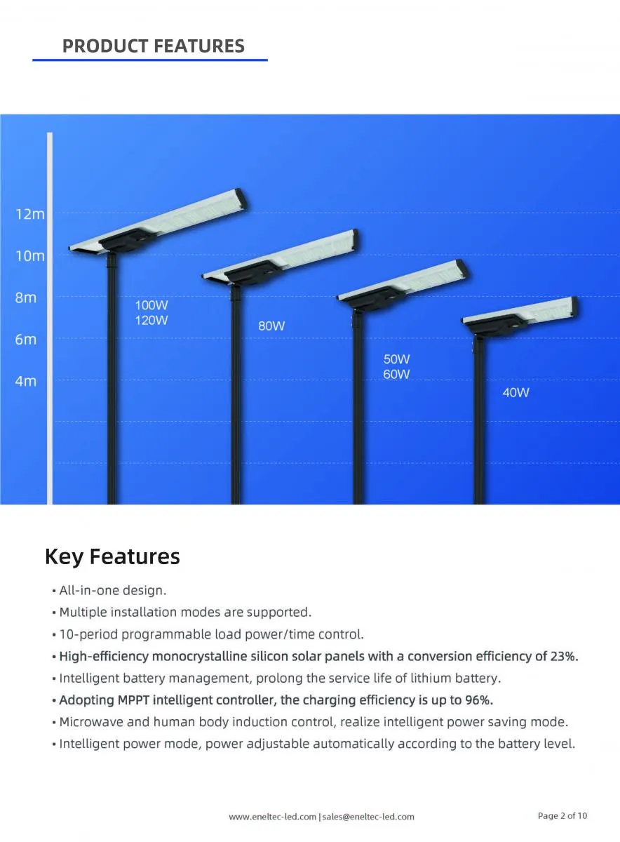 Commercial Solar LED Street Lights