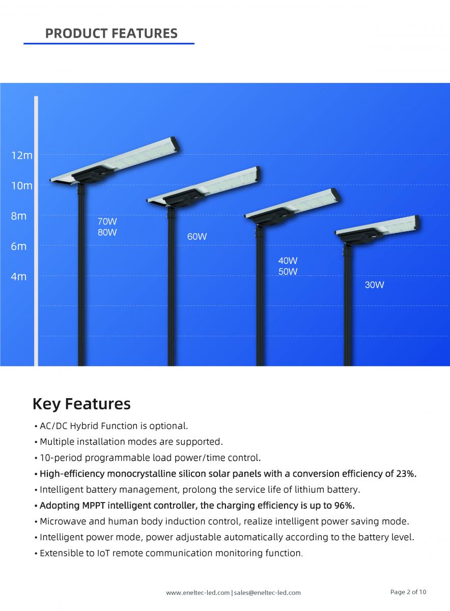 Commercial Solar LED Street Lights
