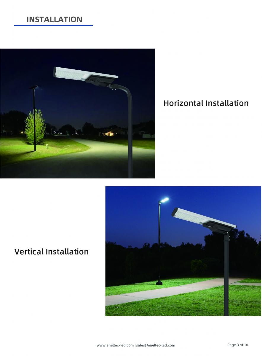Commercial Solar LED Street Lights
