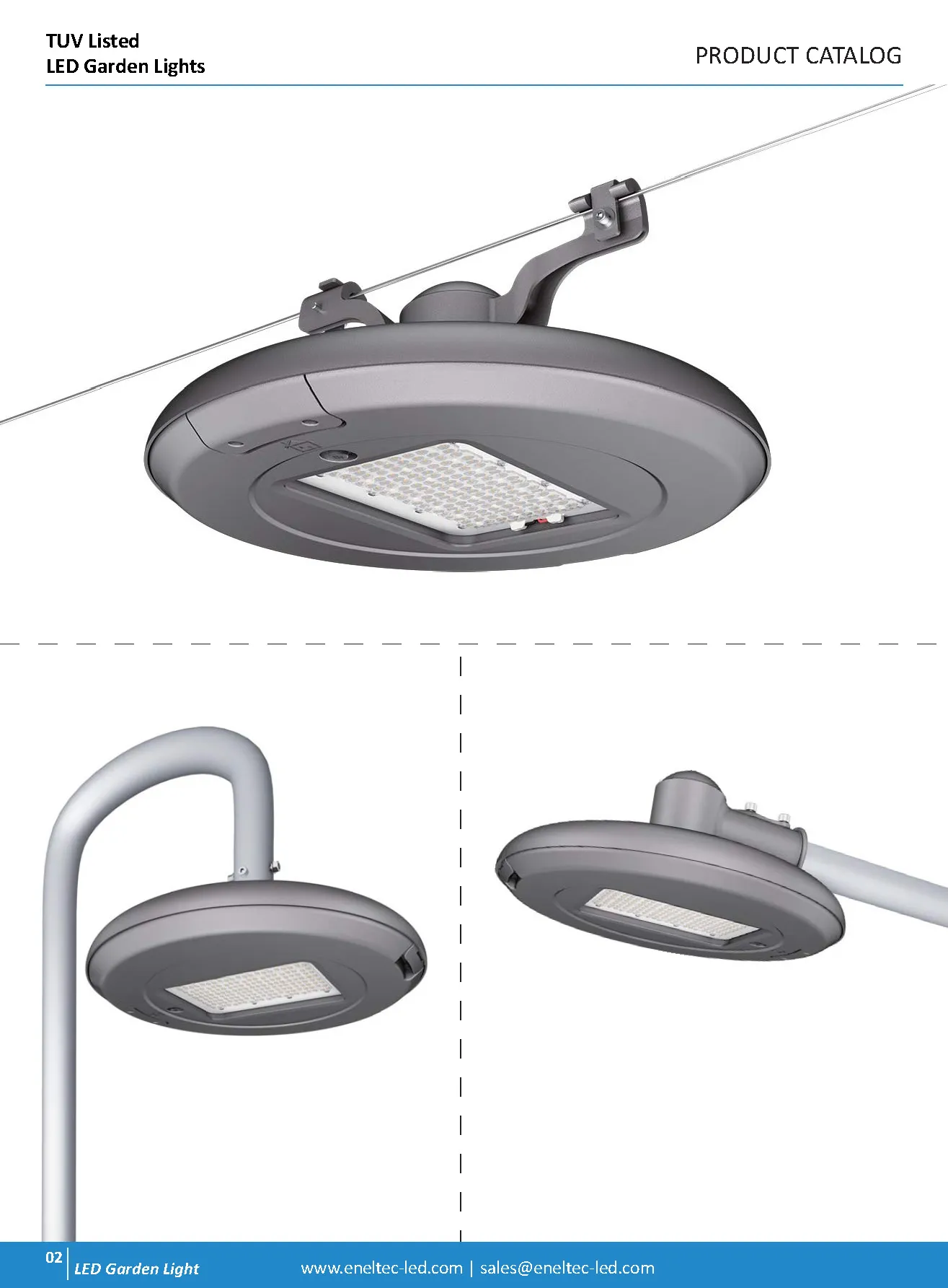TUV Listed LED Garden Lights