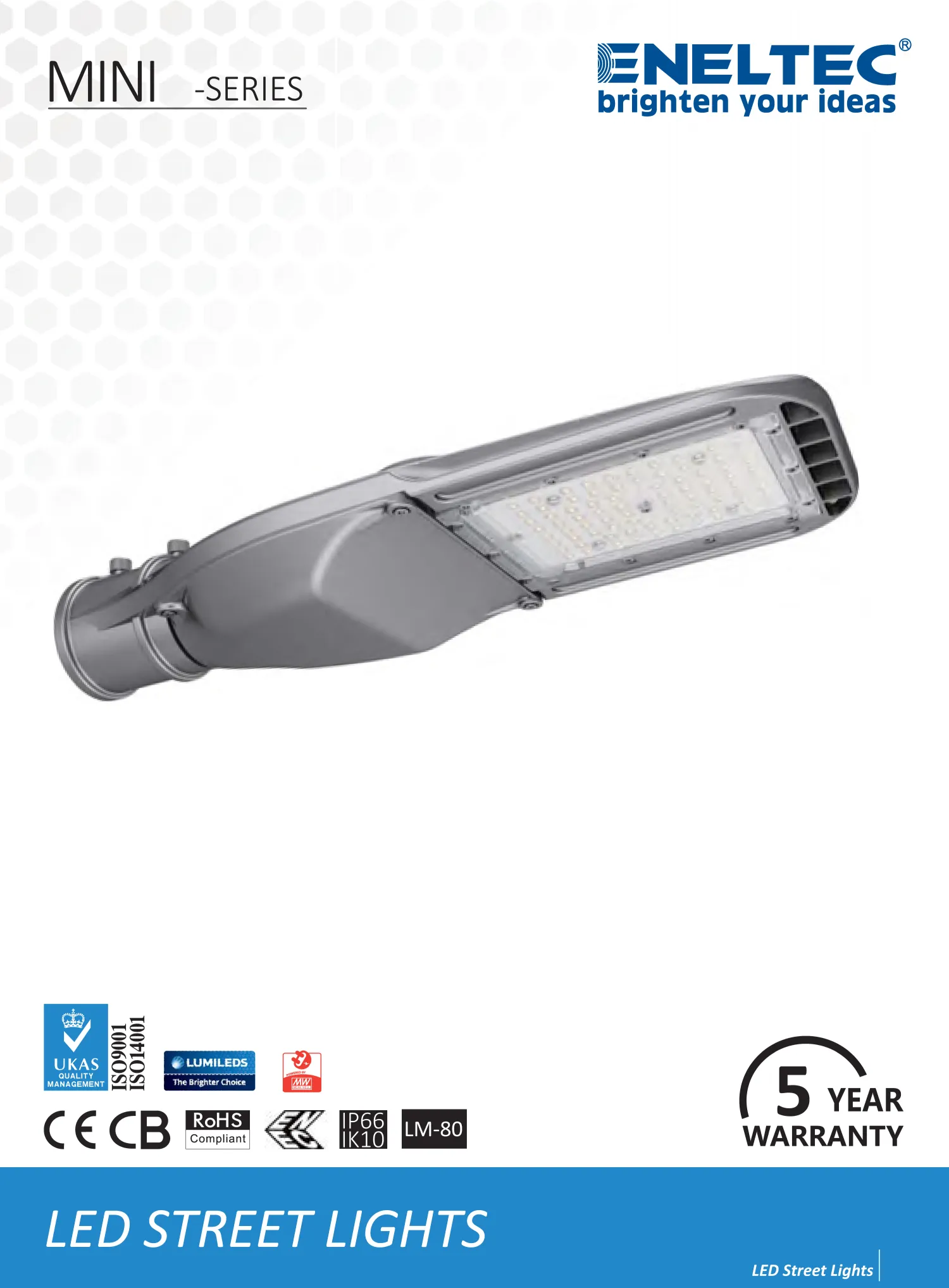 TUV Listed LED Mini Street Lights