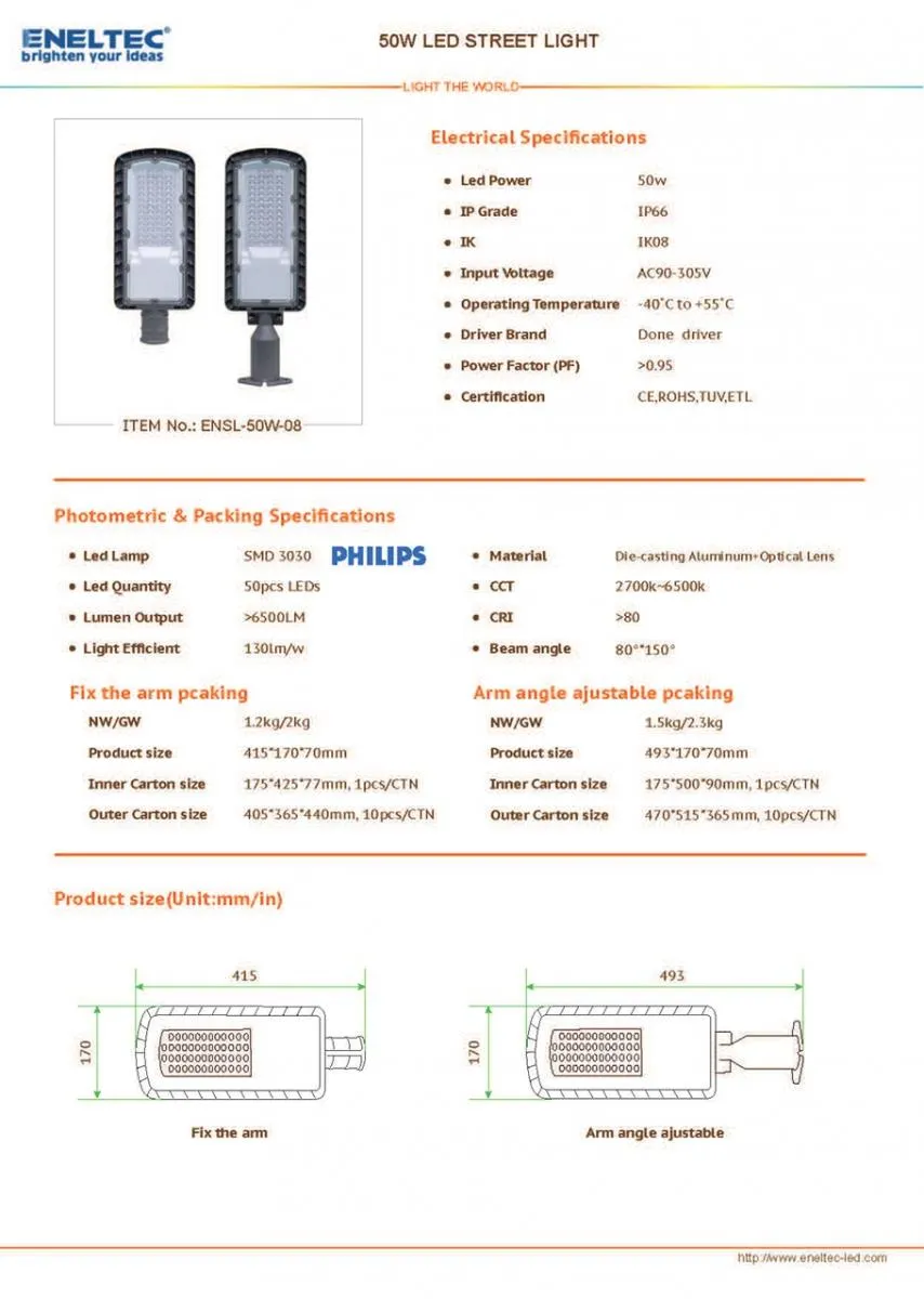 Z series LED Street Lights