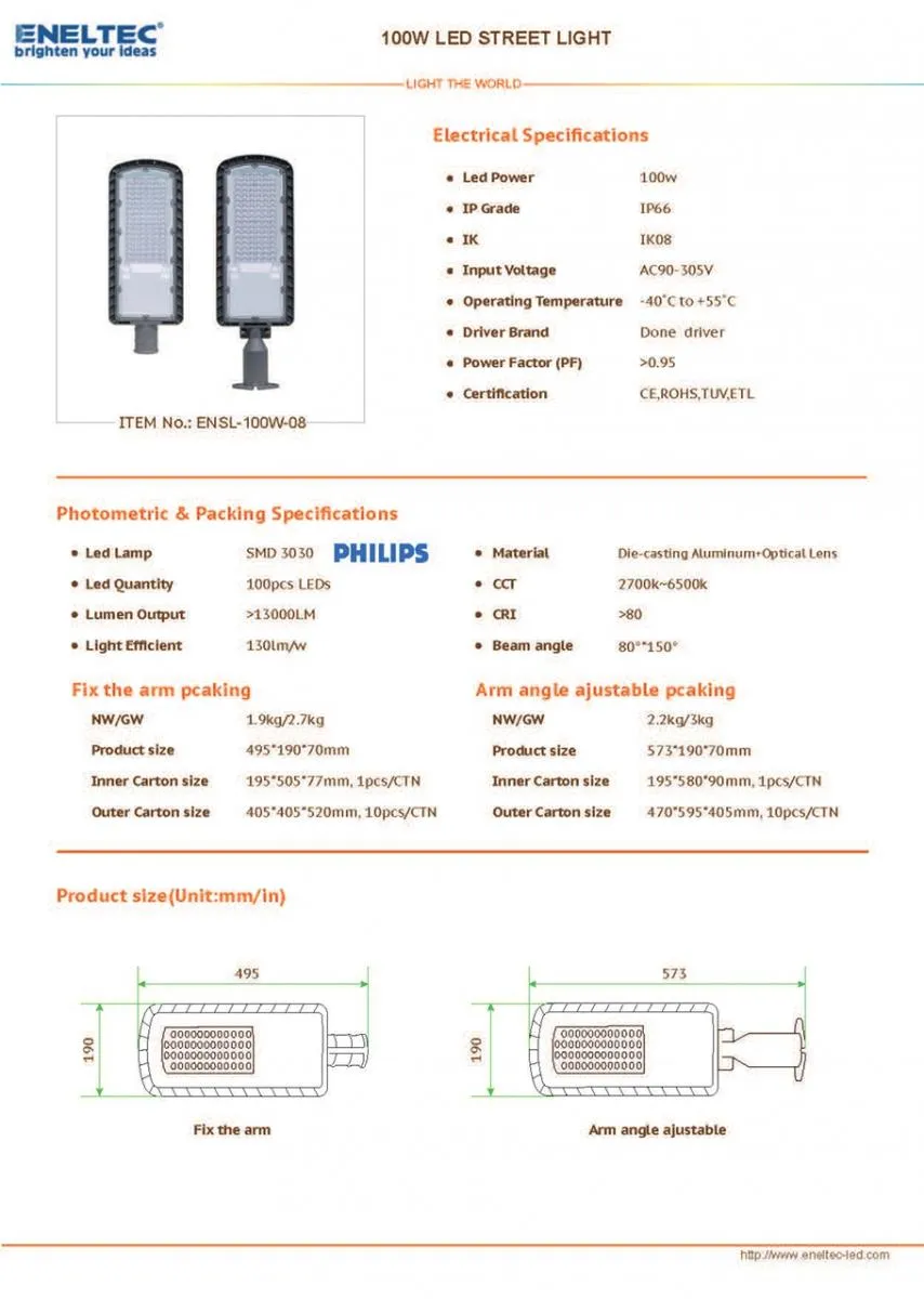 Z series LED Street Lights