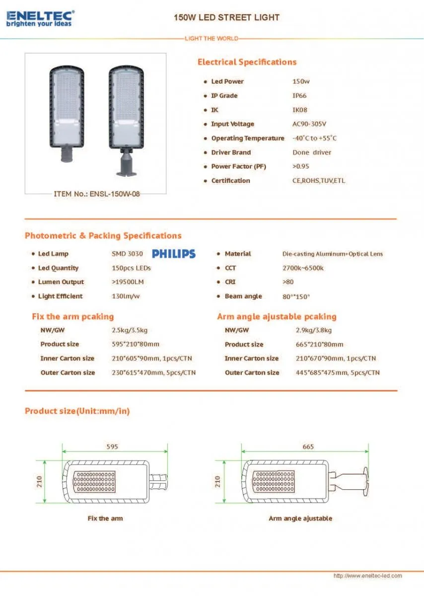 Z series LED Street Lights
