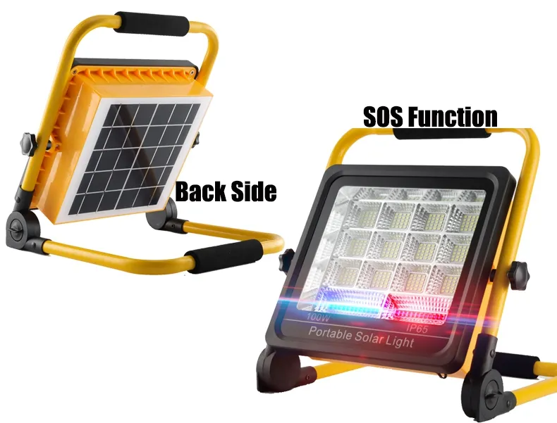 Portable Solar Led Flood Lights