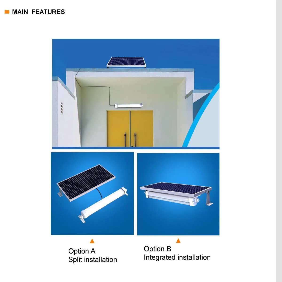 Solar Led Batten Lights
