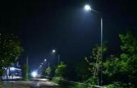 130 solar LED street lights are installed in Jingshan Village, Putian, Fujian