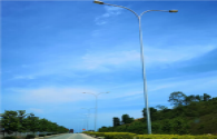 425 warm-hearted street lamps illuminate the rural revitalization road in Ganwei Town, Wuming District, Nanning