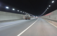 8 tunnels in Beishi updated LED lighting equipment before new year