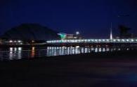 Color Kinetics LED lighting adds luster to the night view of the Pearl River