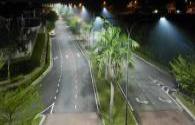 Desheng expressway light belt uses LED lights