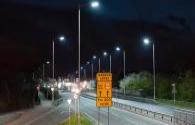 Donghuan elevated road replaced with LED street lights