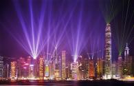 ENELTEC LED light show in Hong Kong