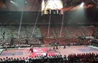 Japan Basketball League using LED basketball court