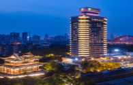 Jingzhou downtown area night lighting will add new scenery