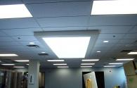 LED panel light into the interior lighting