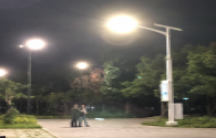 More than 2,000 LED street lights light up Jiangping Expressway