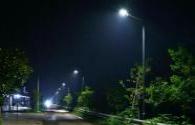 More than 20 solar LED street lights make it more convenient for villagers in four natural villages in Meizhou, Guangdong to travel
