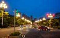 More than 570 smart street lights were newly built in Cheng County, Longnan