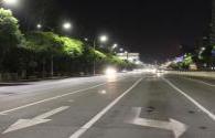 Nanchang Hongcheng Road LED street lamp renovation completed