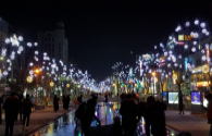 New street lights added to Jinsheng Village, Shihudang Town, Songjiang District, Shanghai
