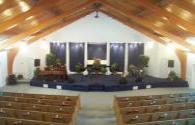 North Carolina state capital church versatile LED lighting system installed