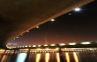 Pudong airport LED lighting