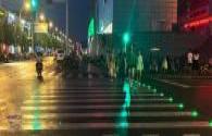 Smart zebra crossings in Helan County, Yinchuan, light up safe roads at night