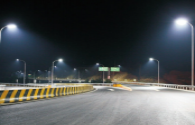 Supercapacitor LED solar street lights light up Beijing-Xiongan Expressway