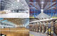 The LED high bay light is widely used in the field of industrial lighting