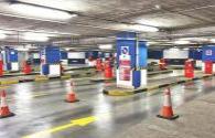 The deep underground parking lot U center intelligent lighting solutions