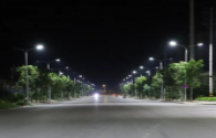 The streetlights on the northern extension of Xichang Street in Lingwu City, Yinchuan, have undergone a systematic upgrade