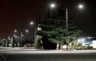 Using energy-saving LED street lighting and beautiful